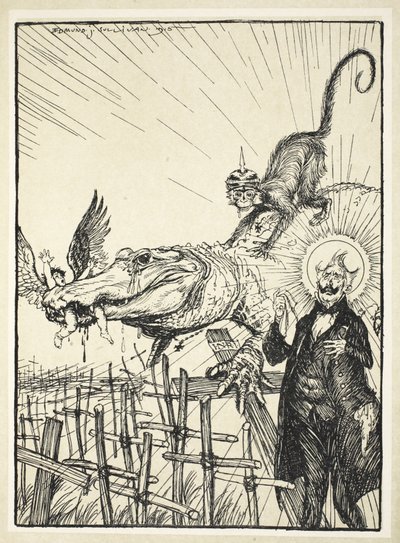 Crocodile Tears, illustration from The Kaiser